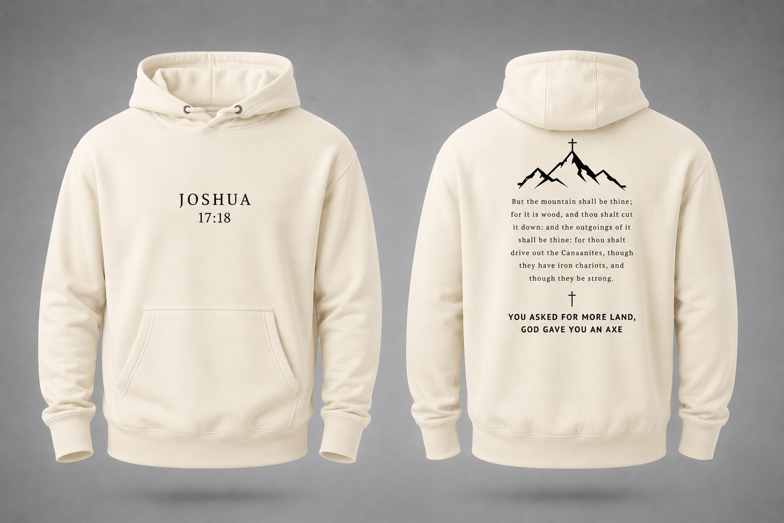 JOSHUA 17:18 - The Axe