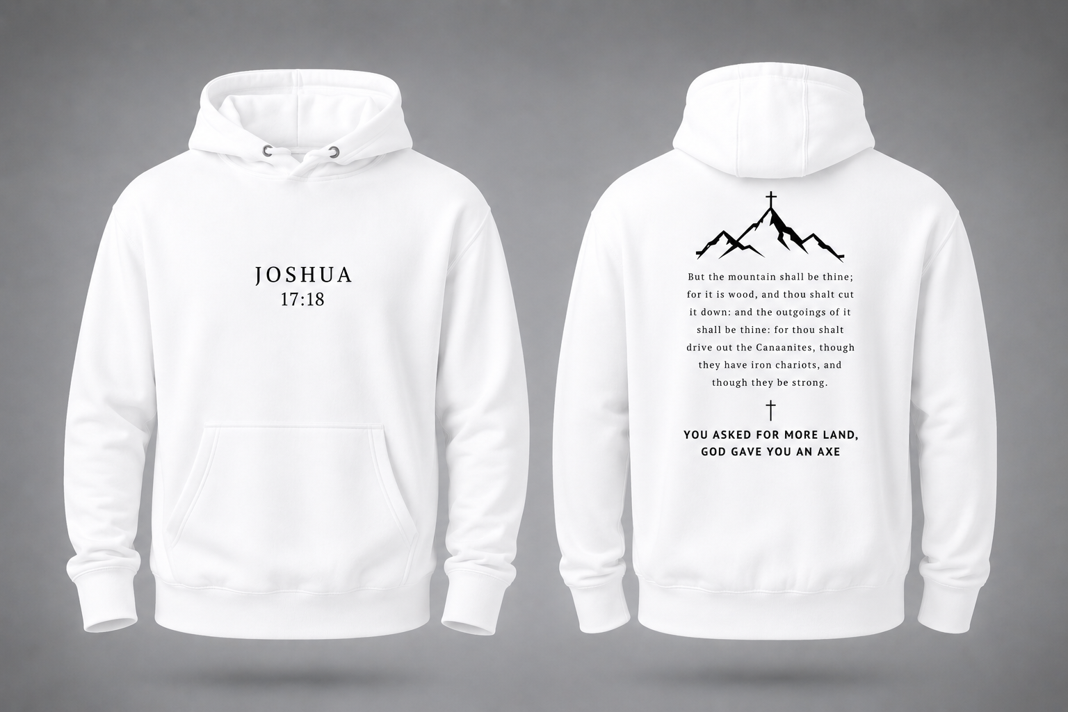 JOSHUA 17:18 - The Axe